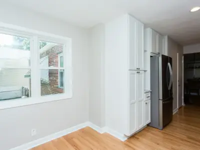 Classic White Kitchen and Bathroom in St. Louis — Kitchen Remodeling project by More For Less Remodeling