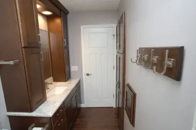 Serene Bathroom Suite Renovation - Midland, MI — Kitchen Remodeling project by Tri-City Remodeling & Nowak Cabinets