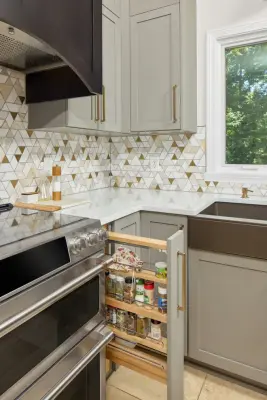 Revamping Tight Kitchens: A Transitional Transformation — Kitchen Remodeling project by ACo Flooring, Cabinets, Kitchen & Bath Remodel