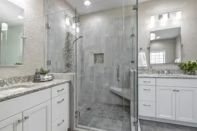 Bathroom Renovation for Transitioning Styles — Kitchen Remodeling project by REstructure || Design - Remodel