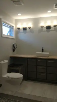 Bathroom Renovation with Transitional Style — Kitchen Remodeling project by Concord Construction