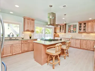 Coastal Transition Kitchen Design — Kitchen Remodeling project by Kaminskiy Design And Remodeling