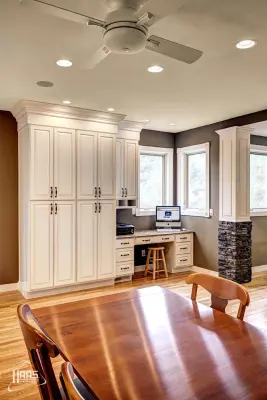 Maple Smoke Estate Bistro — Kitchen Remodeling project by Haas Cabinets