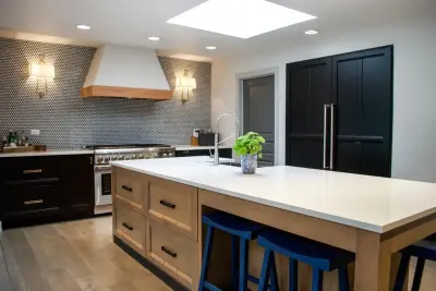 Modern Transitional in Edmond OK — Kitchen Remodeling project by MIDMODERNdesign