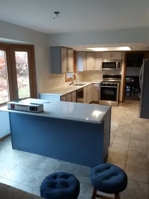 Kitchen and Bathroom Renovation for Transitioning Spaces — Kitchen Remodeling project by K's Construction