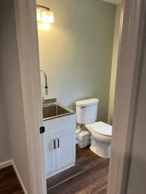 Converted a garage/basement into livable space — Kitchen Remodeling project by Remodel Greenville