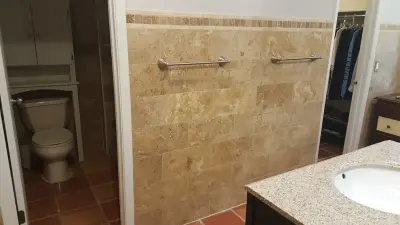 Travertine Renovation — Kitchen Remodeling project by Zendo Renovations