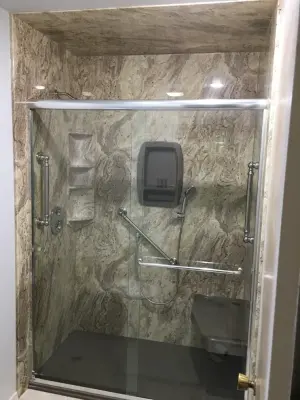 Lubbock, TX Tub to Shower Transformation — Kitchen Remodeling project by Bath Innovations By LHG