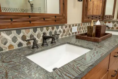 Tucson-Inspired Luxury Bathroom — Kitchen Remodeling project by Living Space Designs