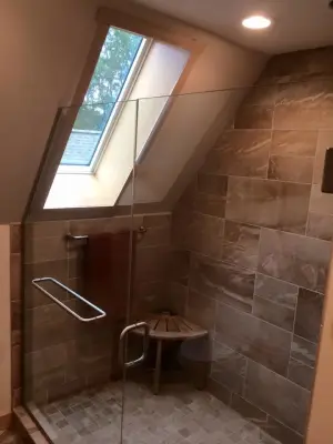 Tuly Primary Bathroom — Kitchen Remodeling project by Distinctive Innovations, Inc.