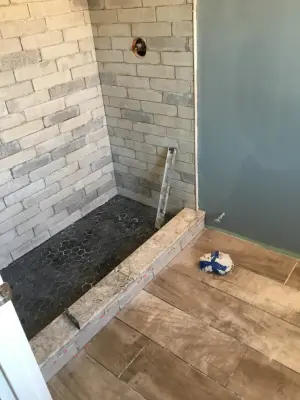 dual restrooms — Kitchen Remodeling project by Spencer Remodeling