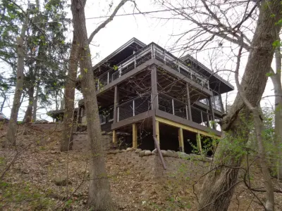 Two-Level Deck — Kitchen Remodeling project by Tony Trapp Remodeling LLC