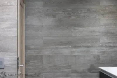 Dual Texture Bathroom — Kitchen Remodeling project by Paradise City