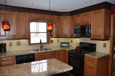 Dual-Hued Bespoke Kitchen — Kitchen Remodeling project by Conrad Kitchen, Bath And Remodeling LLC