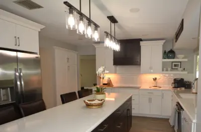 Bicolor Kitchen Renovation | Tampa, FL — Kitchen Remodeling project by The Bath And Kitchen Gallery, Inc.