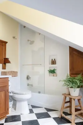 Dual Classic Bathroom Renovations — Kitchen Remodeling project by Dwellify