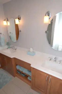 Distinctive Atmosphere Bathroom Renovation - Midland, MI — Kitchen Remodeling project by Tri-City Remodeling & Nowak Cabinets