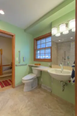 University Hill Farms Accessible Restroom for Persons with Disabilities — Kitchen Remodeling project by Tony Trapp Remodeling LLC