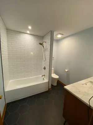 Upper Arlington Main Bathroom — Kitchen Remodeling project by Fast Bath Makeover