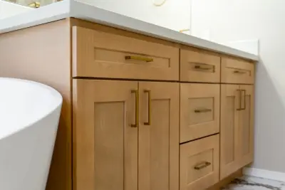 Vaie | Primary Bathroom — Kitchen Remodeling project by Solid Kitchen & Bath