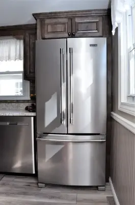 Haas Signature Collection Dark Hickory Kitchen — Kitchen Remodeling project by Haas Cabinets