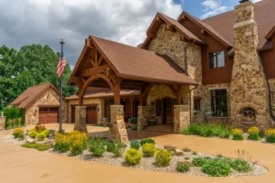 Mountain Rustic Residence — Landscape Construction project by Elevate Outdoor in Chesterfield