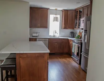 Nutty Culinary Space — Kitchen Remodeling project by Krueger Home Improvement Inc