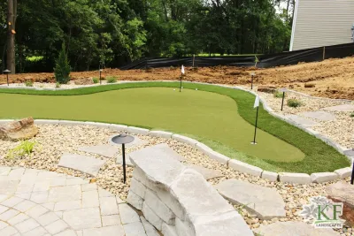 Fireplaces — Landscape Construction project by Elevate Outdoor