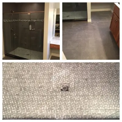 Walters primary shower — Kitchen Remodeling project by Steele Remodeling, LLC.