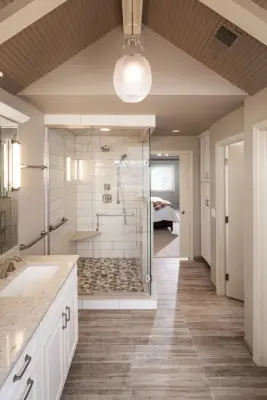 Cozy Urban Bathroom Renovation — Kitchen Remodeling project by HC Remodel & Design