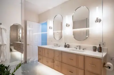 Contemporary Japandi Bathroom Renovation with Spa-Like Aesthetics — Kitchen Remodeling project by Boss Design Center