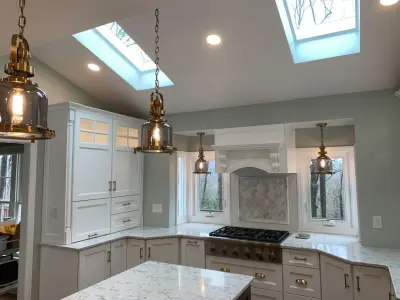 Warm Hues — Kitchen Remodeling project by Louise Pascale, Willow Design Group