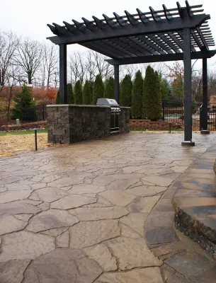 Paver Patios — Landscape Construction project by Elevate Outdoor