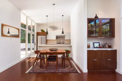 Cozy Timber Kitchen — Kitchen Remodeling project by Flat Rate Remodeling, Inc.