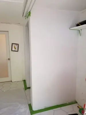 Laundry Appliance Enclosure Construction — Kitchen Remodeling project by Handyman Rescue Team