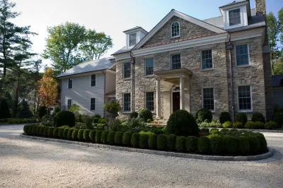 Stone Country Manor - New Canaan,CT — Landscape Construction project by Elise Landscapes & Nursery, LLC in New Canaan