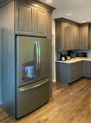 Grey Kitchen in Waterford — Kitchen Remodeling project by Cabinet Creations, Inc.