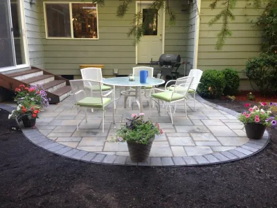 North Bend Paver Patio and Path — Landscape Construction project by Elite Horticulture Services