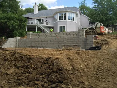 Playground/Putting Green Combo — Landscape Construction project by EMCO Landscaping