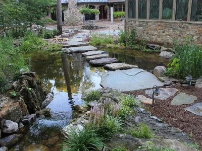 Head of the Harbor Greenhouse Landscaping — Landscape Construction project by Emil Kreye & Son Inc.