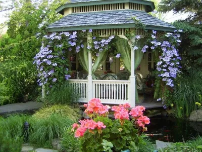 Forest Hills Gazebo — Landscape Construction project by Emil Kreye & Son Inc.