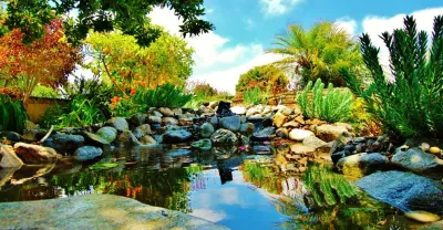 Waterfalls — Landscape Construction project by EnviroscapeLA