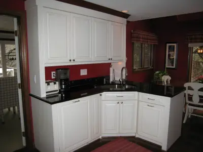 Monochrome Kitchen — Kitchen Remodeling project by North Shore Kitchen Design Center