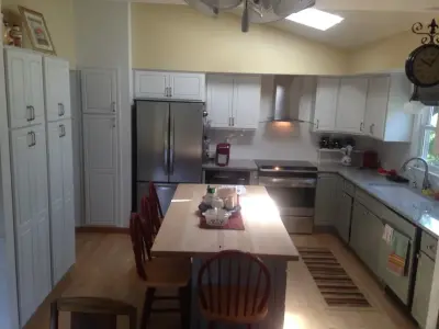 Gray and White Kitchen — Kitchen Remodeling project by In A Week. Guaranteed