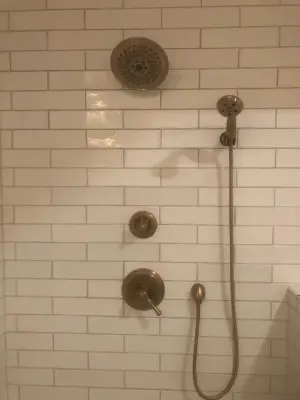 White-Themed Bathroom Renovations — Kitchen Remodeling project by ER Renovation, Inc.