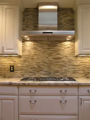 Kitchen with White Cabinets — Kitchen Remodeling project by SBC Contractors
