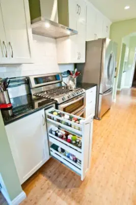 Modern White Shaker Kitchen — Kitchen Remodeling project by Kaminskiy Design And Remodeling