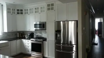 Custom White Cabinets - New Orleans — Kitchen Remodeling project by Delta Cabinets Of New Orleans