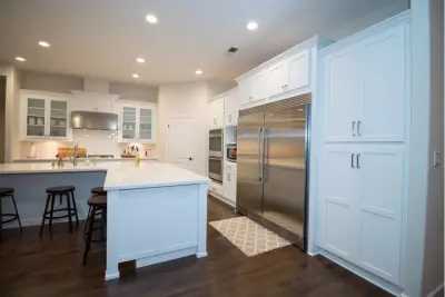 Arlington White Design — Kitchen Remodeling project by Boss Design Center