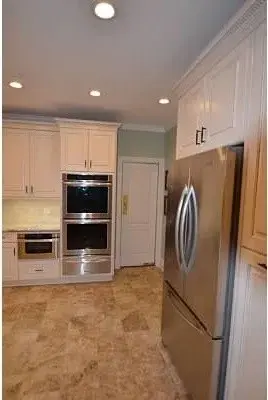 U-Shaped White Kitchen — Kitchen Remodeling project by Conrad Kitchen, Bath And Remodeling LLC